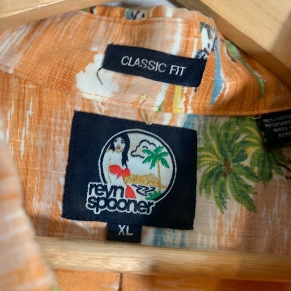 Vintage Reyn Spooner Hawaiian Short Sleeve Shirt Size XL - Picture 11 of 12